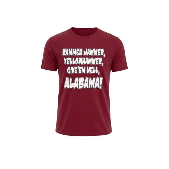 Delta Other - Delta Pro Weight Alabama Crimson Tide Rammer Jammer t-shirt medium
